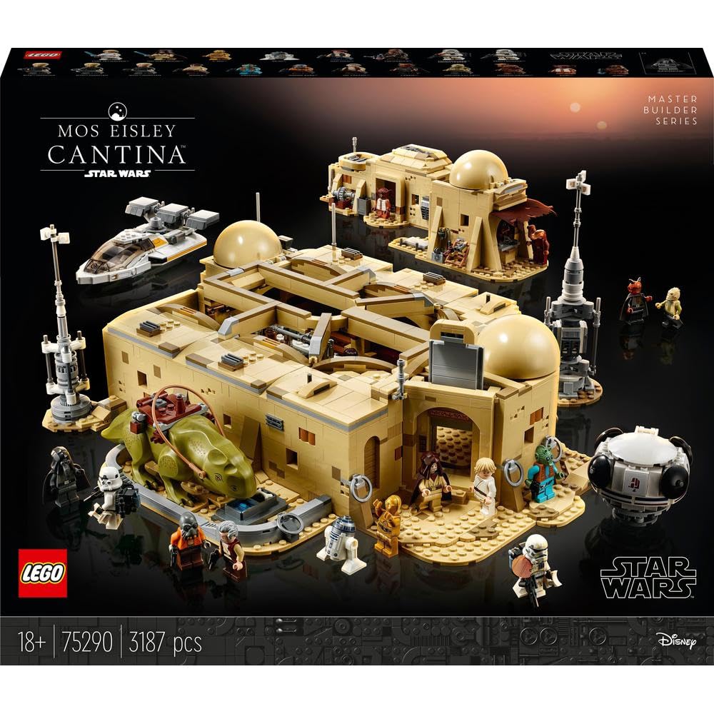 Lego Star Wars Mos Eisley Cantina Construction Toy, Ages 16+, 3187 Pieces