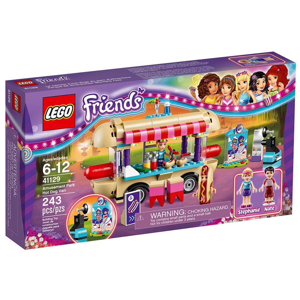 LEGO Friends 41129 Amusement Park Hot Dog Van Building Kit (243 Piece)