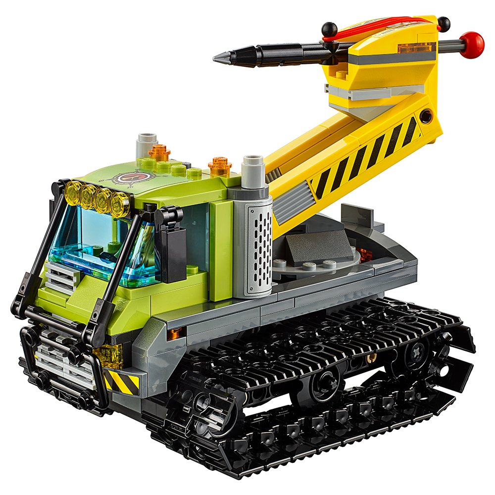 LEGO City Volcano Explorers 60122 Volcano Crawler Building Kit (324 Piece)