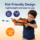 New Bounce Bullseye Crossbow Game - Kids Target Shooting Toy with 6 Suction Darts, Indoor & Outdoor Archery Fun, Improves Focus & Coordination, 1-2