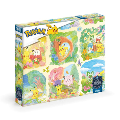 Buffalo Games - Scenic Pokémon - 1000 Piece Jigsaw Puzzle for Adults