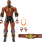 Mattel WWE Elite Action Figure & Accessories, Series #121, 6-inch Collectible Oba Femi with 25 Articulation Points & Swappable Hands