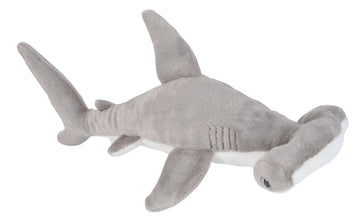 Wild Republic Cuddlekins Eco Mini Hammerhead Shark Stuffed Animal - 8"
