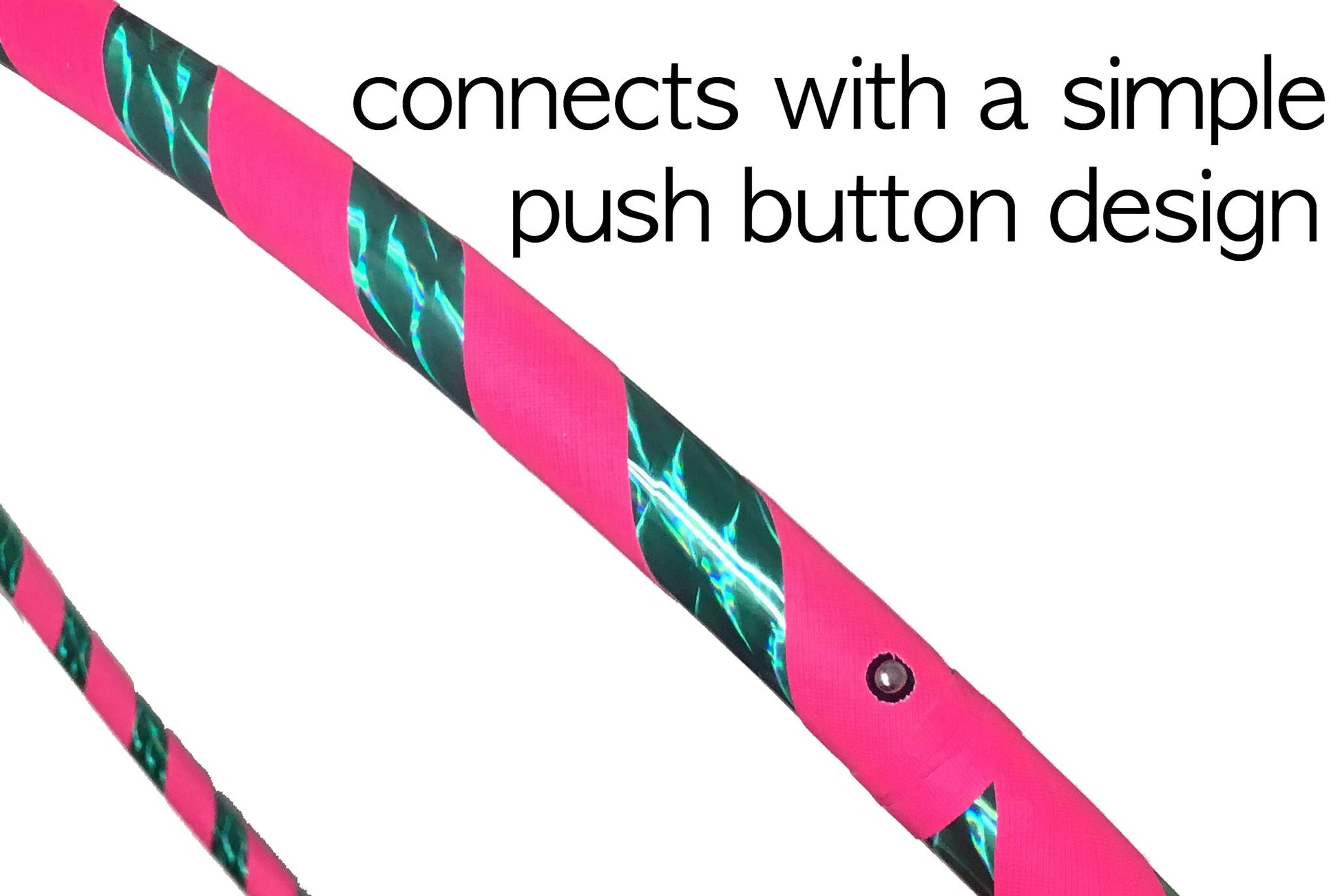 SpinMajik 25" Pink Kid's Hula Hoop | Lighter Weight Yet Sturdy | Extra Small Size | Made in the USA