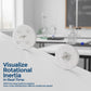 GSC International VBINR-CLR Variable Inertia with a Semi-Transparent Case. The Set Includes 2 Discs & 6-19mm Steel Balls.