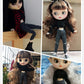 DoubleWood Handmade Casual Sweater & Jean/Pants Replacement for Blythe & Pullip Dolls, 1/6 Fashion Doll Clothing Set Accessories