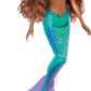 Mattel Disney The Little Mermaid Ariel Sisters Doll Set with 3 Fashion Mermaid Dolls, Includes Mala, Karina, and Ariel
