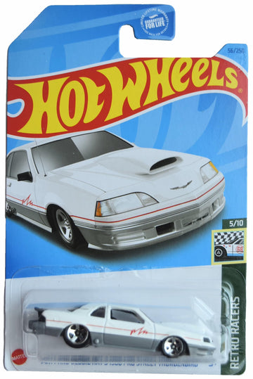 Hot Wheels Matt and Debbie Hay's 1988 Pro Street Thunderbird, Retro Racers 5/10 [White] 56/250