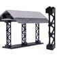 Classic Bulk Support Beam, 50 Pieces Dark Gray Support 2x2x10 Girder Triangular Vertical, Compatible with Lego Parts and Pieces Support Beam(Color