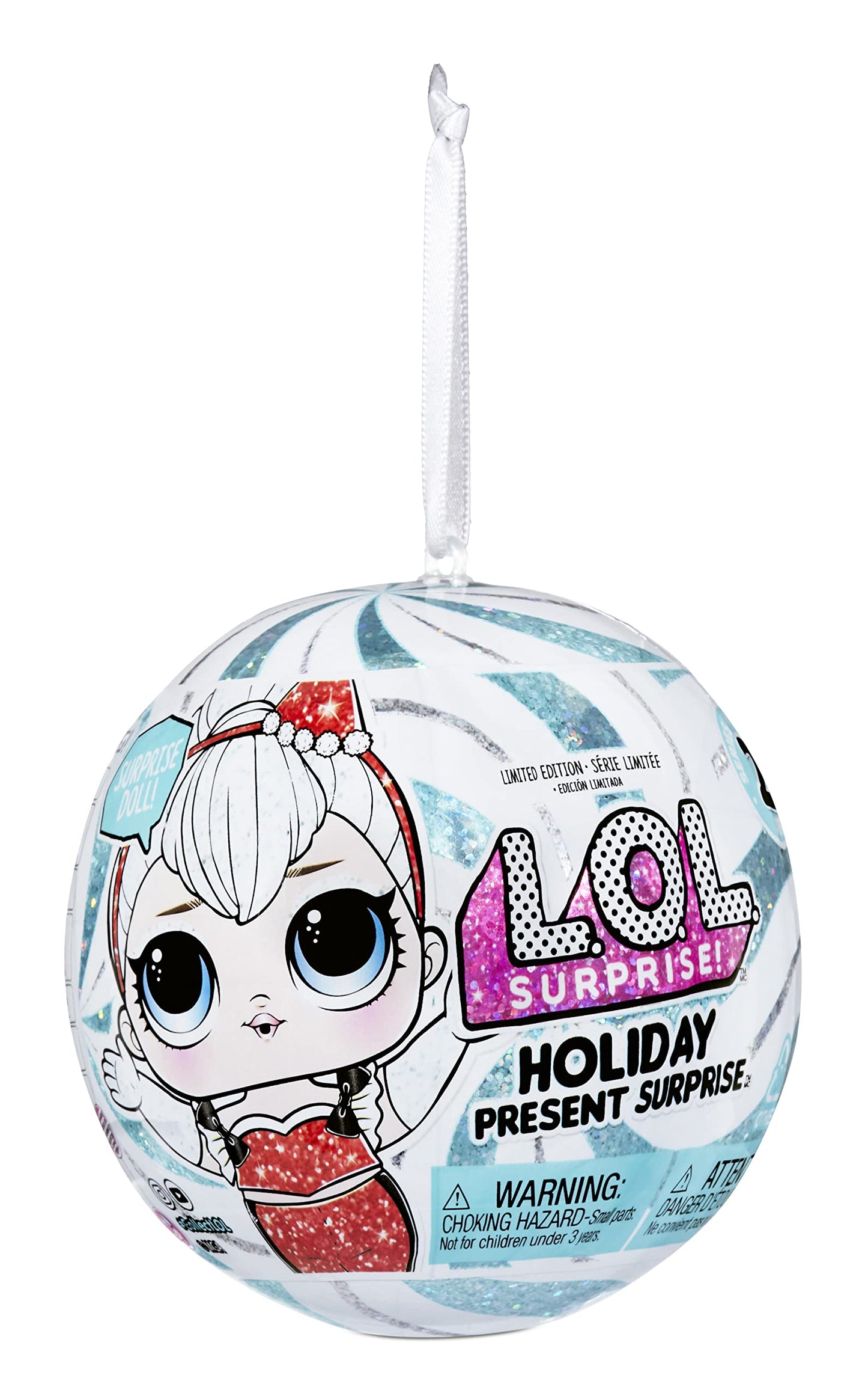 LOL Surprise Holiday Supreme Sleigh Babe with 8 Surprises Including Collectible Doll, Shoes, and Accessories | for Kids Ages 4+