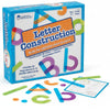 Fun Express Letter Construction Activity Set - 60 Pieces - Educational and Learning Activities for Kids