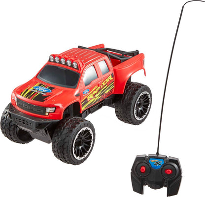 Mattel Hot Wheels RC Red Ford F-150, Full-Function Remote-Control Toy Truck, Large Wheels & High-Performance Engine, 2.4 GHz with Range of 65ft