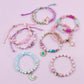 Make It Real: Celestial Stones Bracelets Kit - Create 8 Fashionable Bracelets, 4 Celestial Charms, 270 Pieces, Includes Play Tray, All-In-One, DIY