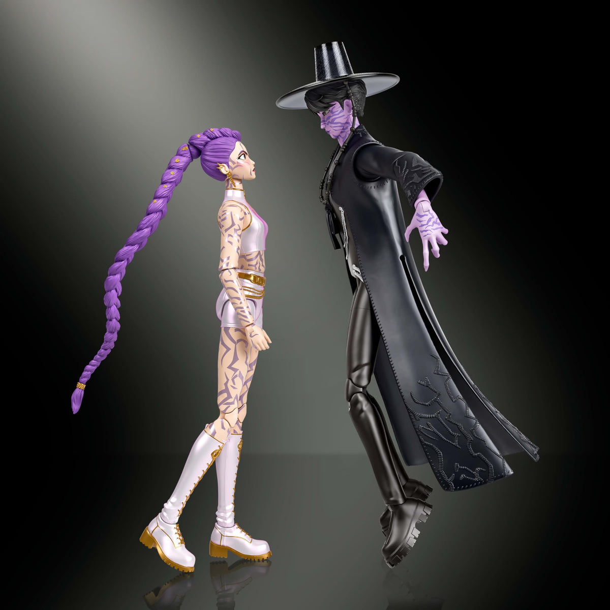 Mattel Kpop Demon Hunters Rumi & Jinu: Final Battle Action Figure 2-Pack