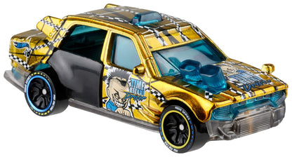 Hot Wheels Toy Car,1:64 Scale id Time Attaxi Embedded with NFC Chip Uniquely Identifiable for Kids & Collectors