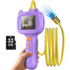 Borescope Snake Camera with Light for Kids，STEM Endoscope Educational Toy Kit，Outdoor Camping Nature Science Exploration Hoilday Birthday Gift