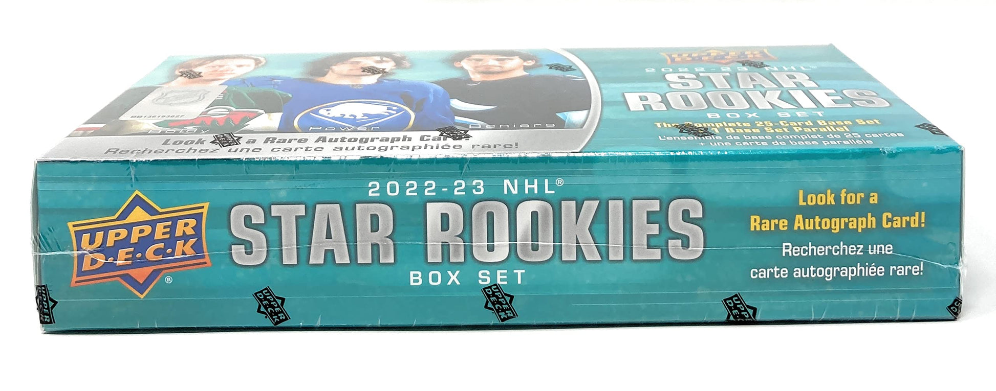 Upper Deck 2022-23 NHL Star Rookies Box Set of Hockey Cards (Complete 25-Card Base Set + 1 Base Set Parallel)