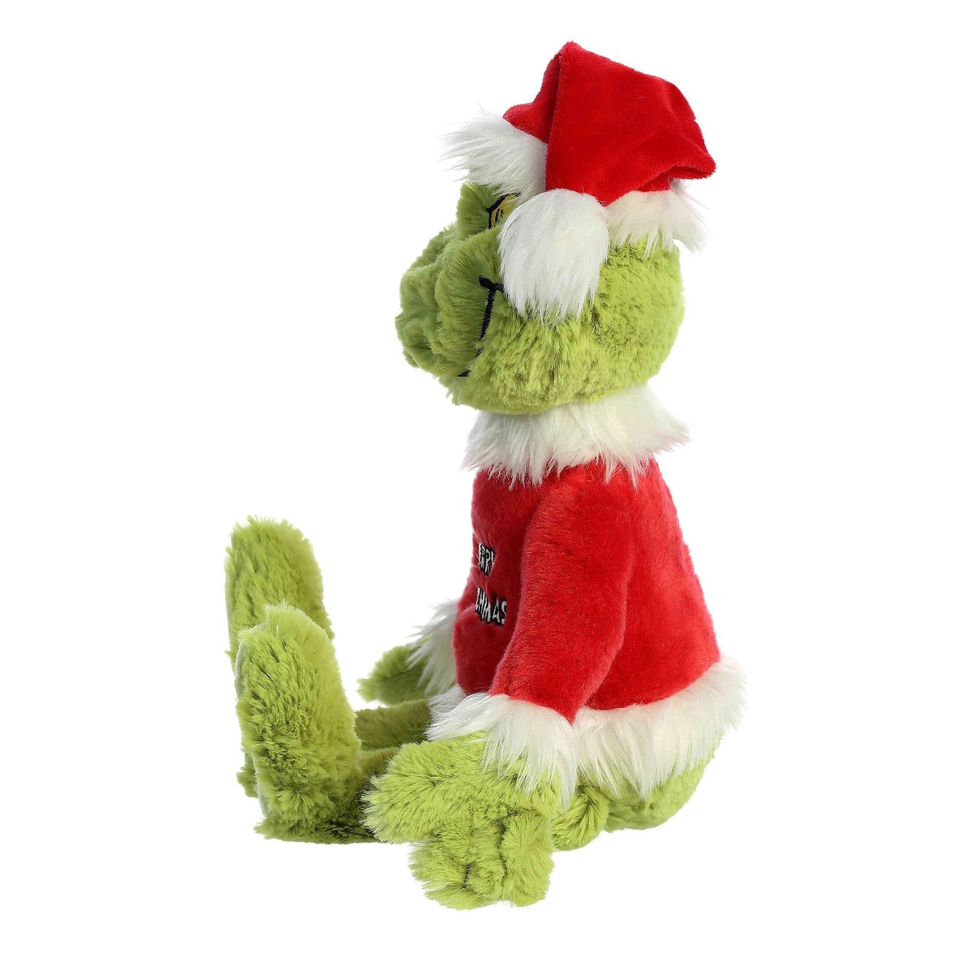Aurora® Whimsical Dr. Seuss™ Merry Grinchmas Grinch Stuffed Animal - Officially Licensed Plush for Imaginative Play - Perfect for Kids and Adults