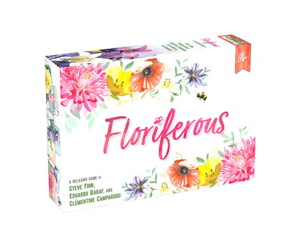 Floriferous Card Game - A Relaxing Garden Game of Arranging Flowers by Pencil First Games for 1-4 Players