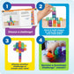 Learning Resources STEM Explorers GeoShape Challenge - 3D Geometry School Shapes, Montessor Math Manipulatives, Critical Thinking, STEM Homeschool,