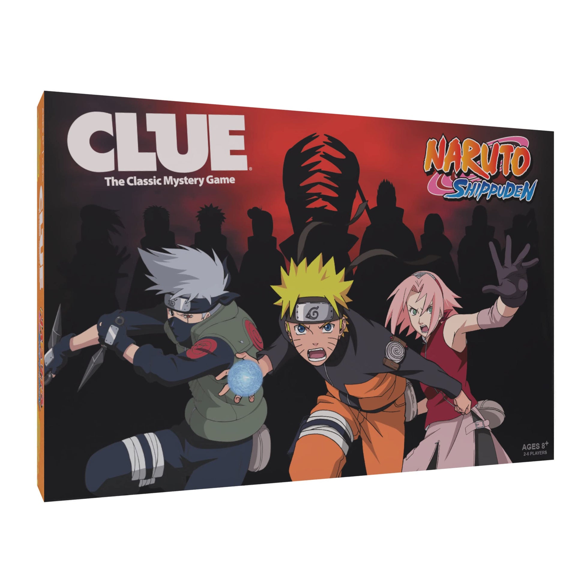 USAOPOLY CLUE: Naruto | Solve The Mystery in This Collectible Clue Game | Featuring Characters & Locations from The Anime TV Show Naruto |