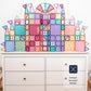 CONNETIX Magnetic Tiles Pastel Creative Pack, 120 Pieces