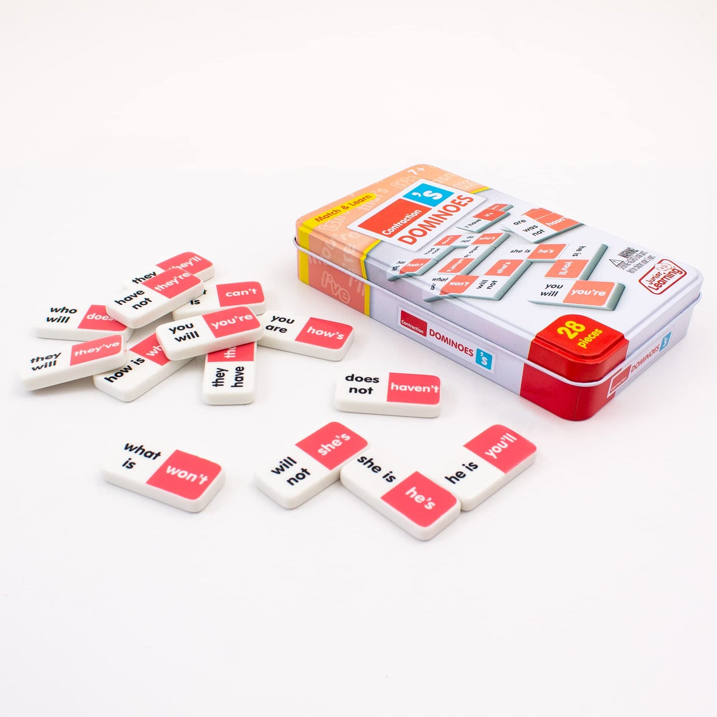 Junior Learning Contraction Match & Learn Dominoes
