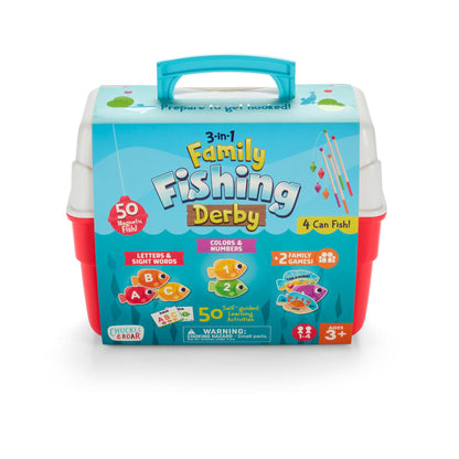 Chuckle & Roar Family Fishing Derby Learn While You Play Game