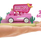 Barbie Mini Land Movie-Inspired Vehicle Collection, Includes 8 1.5-inch Dolls & 4 Vehicles Inspired by the Film