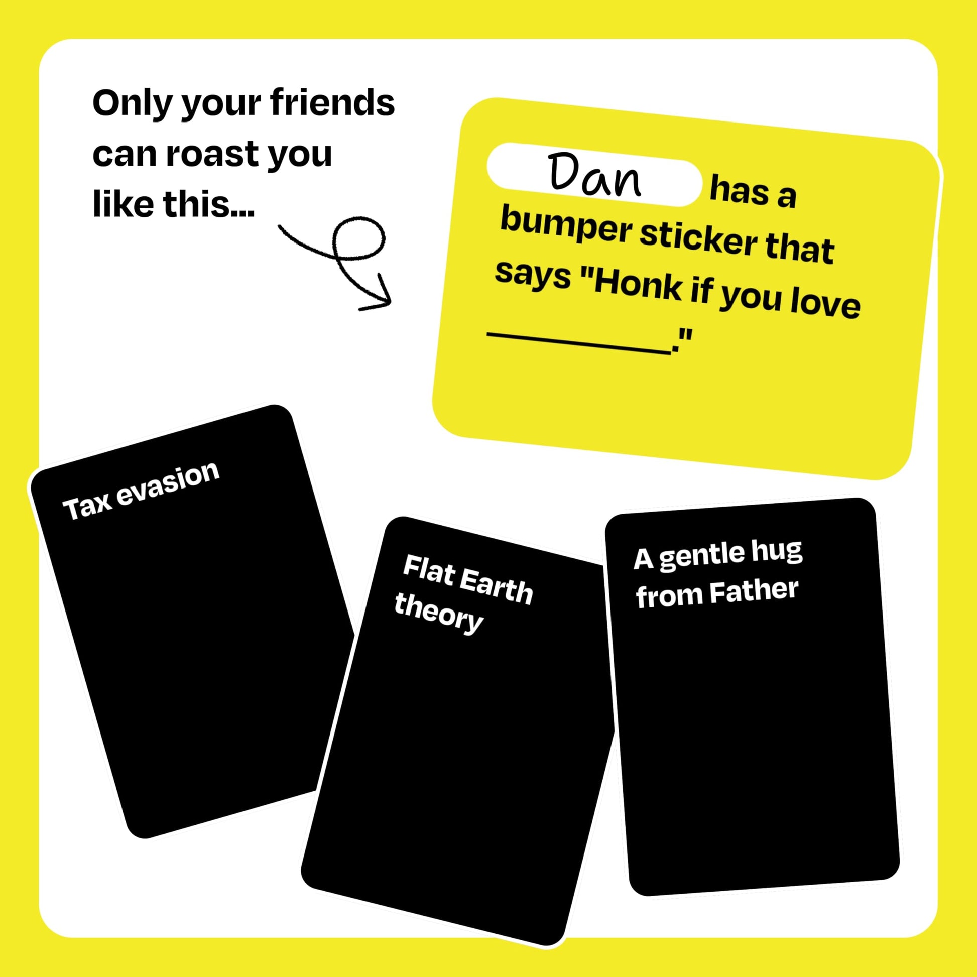 DSS Games I Hate My Friends [Hilarious Roast Party Game for Adults | Funny Friend Card Game for Game Night, Bachelorette Parties, College Parties