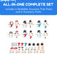 Build Buddiez Snowman - 6 Pack Party Bucket | DIY Craft Set with Putty & Accessories | Build, Decorate & Display Your Own Snowmen | Fun Winter