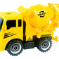 PowerTRC Take-A-Part Construction Truck with 4 Different Forms Dump Truck Crane Cement Mixer Excavator