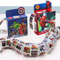 2 Pack Roll Stickers Kids Sticker, 20 Designs,400 Pcs Self Adhesive Label 1-1/2 Inch Self Adhesive Label Roll Stickers for Kids and Teacher