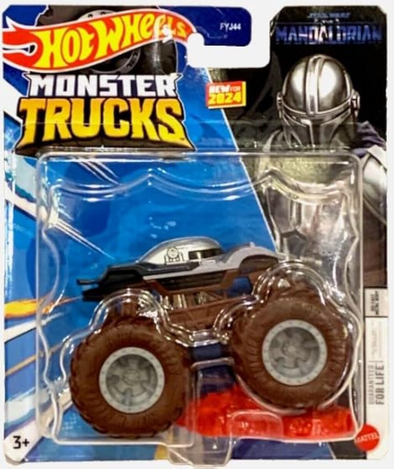 Hot Wheels Monster Trucks New for 2024 1:64 Scale (Mandalorian)