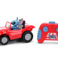 Jada Toys 1:32 RC Disney Stitch Buggy - Simple Function Remote Control Car with Built-in Stitch Figure and 5.5" Body - Kid-Friendly RC Vehicle