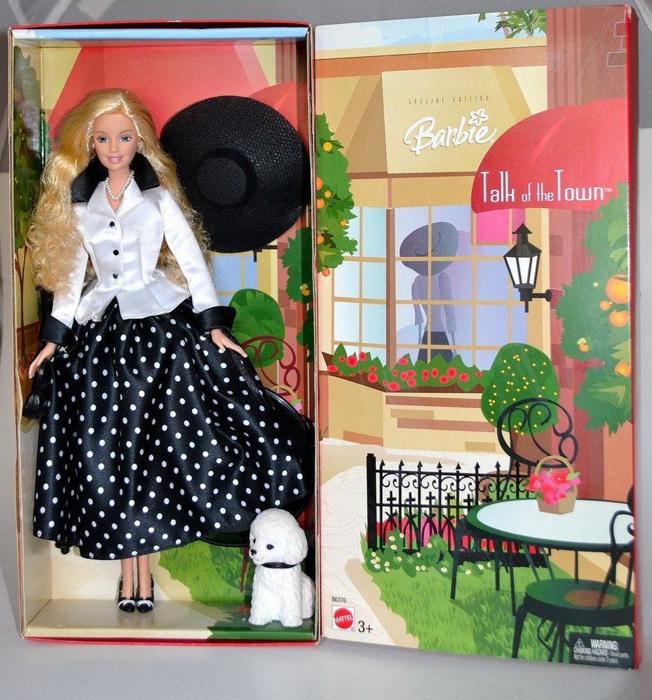 Barbie Avon Talk of the Town Doll with Dog