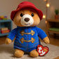 TY Paddington Bear Beanie Boos Medium | Beanie Baby Soft Plush Toy | Collectible Cuddly Stuffed Teddy