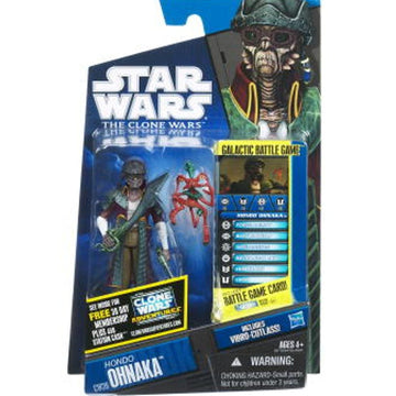 Star Wars 2011 Clone Wars Animated Action Figure CW No. 39 Hondo Ohnaka