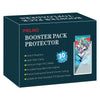 Prilino Booster Pack Protector, Hard Clear Plastic Topload Holders, 30 Pack