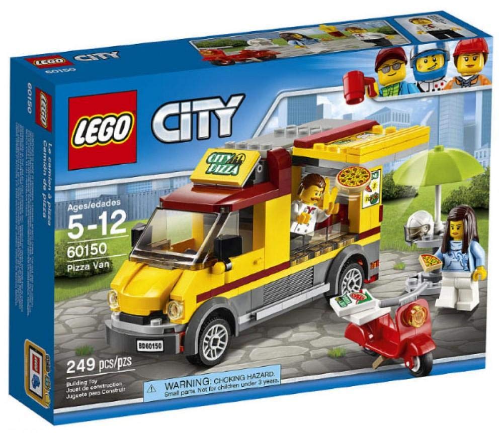 LEGO City Great Vehicles Pizza Van 60150 Construction Toy (249 Pieces)