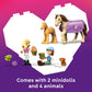 LEGO Friends Horse & Baby Foal Trailer Building Toy for Girls & Boys - Pretend Play Set for Kids, Ages 7+ - W/Autumn & Matilde Minidolls, Toy Animals