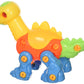 Dimple Dinosaur Take Apart STEM Toy Set for Kids (106 Pieces) Pack of 3 Educational Construction Engineering Building Playset, Build Your Own Dino