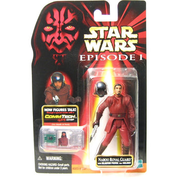 Star Wars Naboo Royal Guard w/Blaster Pistol and Helmet