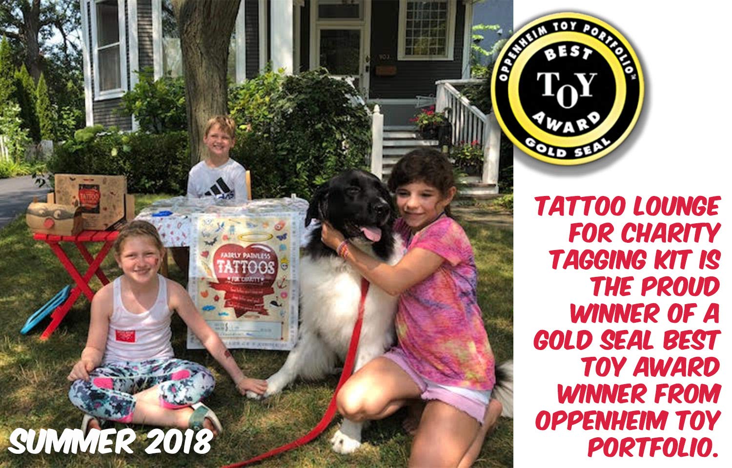 Renegade Made | Tattoo Lounge KIT | Promote Kindness and Raise Money for Your Favorite Cause by Applying Fun, Non-Toxic Temporary Tattoos for Kids