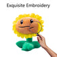 Maikerry 1 PC Plants Plush Toy PVZ Stuffed Figure Doll Sunflower Plush New for Children, Great Gifts for Kids and Fans