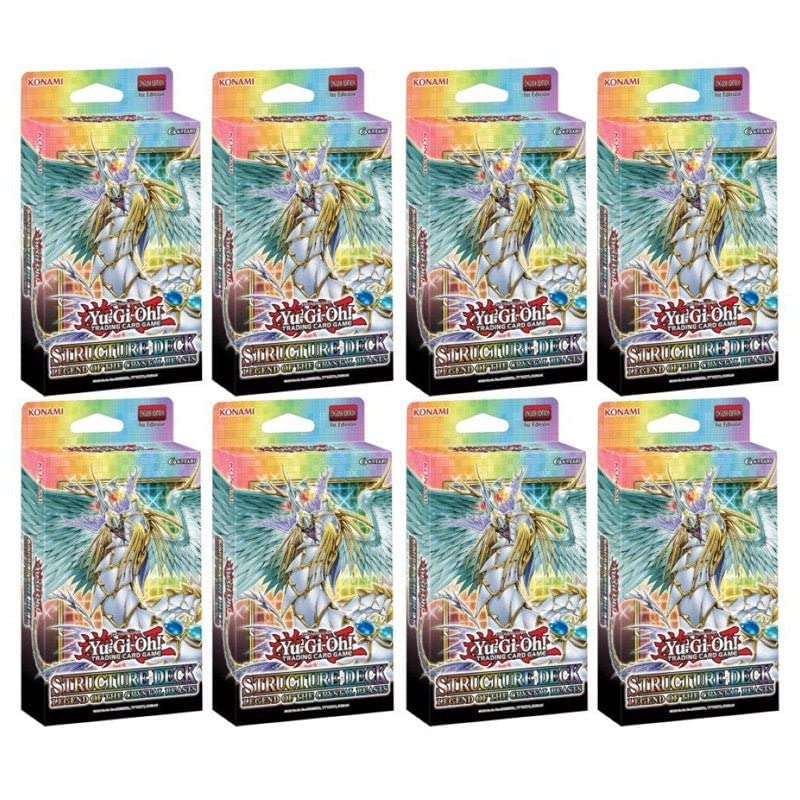 Yu-Gi-Oh! Structure Deck Display - Legend of The Crystal Beasts (Display of 8)