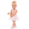 Our Generation - 18-inch Sugar Plum Fairy Doll - Lifelike Blue Eyes & Long Blonde Hair - Pink Ballet Dress, Tiara & Wand Accessories - Pretend Play