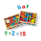 Melissa & Doug Deluxe Magnetic Letters and Numbers Set - 89 Wooden Alphabet Magnets & Numbers, Educational Learning Toys for Preschool Kids Ages 3+