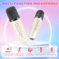 Portable Karaoke Machine for Kid: Child Toy Girl Age 3-12 Gift(Light Beige)