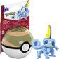 Mega Construx Pokemon Series 17 Sobble Figure Building Set with Nest Poke Ball